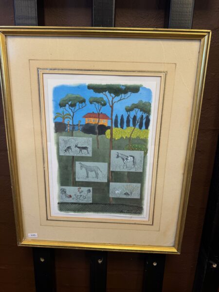 Litografi Marianne Gersted 2003