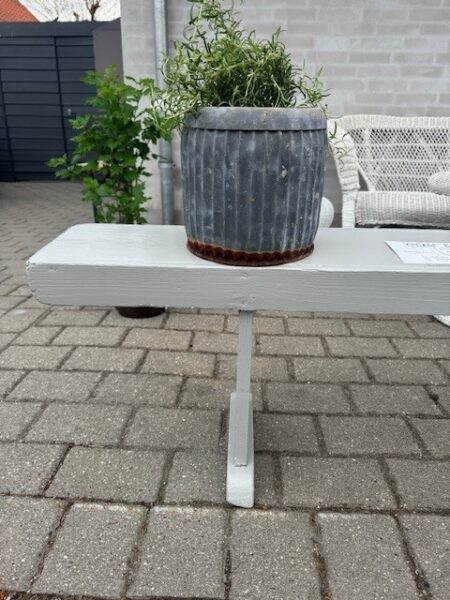 Vintagebænk grå