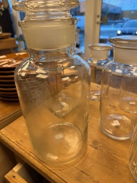Apotekerglas klar