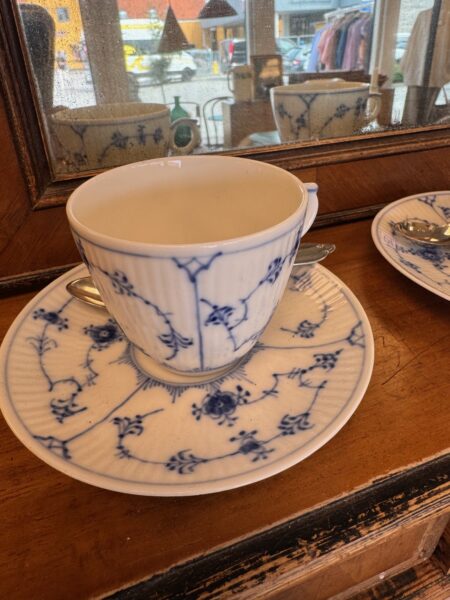 Royal Copenhagen Riflet kaffekop 1/80